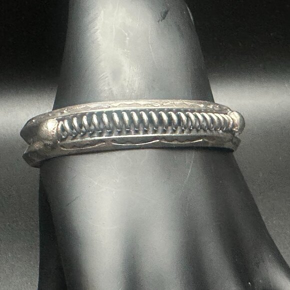 Silver Coil Tension Bracelet - Picture 1 of 1